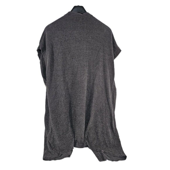 Barefoot Dreams Cardigan Sweater Cozy Chic Ultra Lite Sleeveless sz 1X Black - Picture 3 of 9